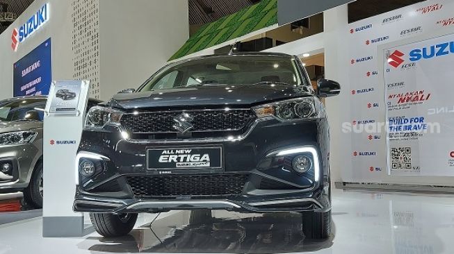 All-New Suzuki Ertiga di pentas Jakarta Auto Week atau JAW 2022 [Mudikgratis.co.id/Manuel Jeghesta Nainggolan].