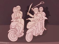 Aksi Klitih di Yogyakarta Berhasil Dilumpuhkan, Honda PCX Pelat Putih dan Clurit Jadi Barang Bukti