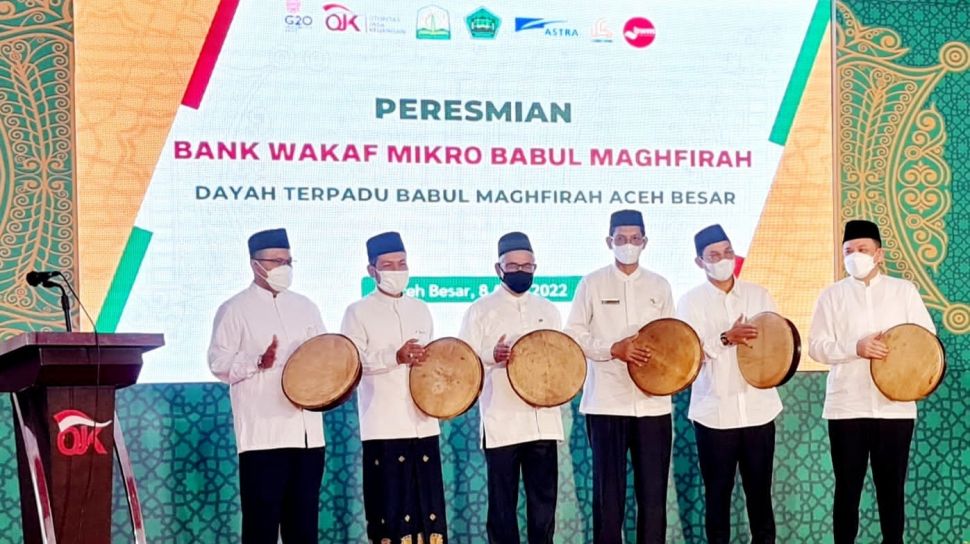 Dukung Inklusi Keuangan Masyarakat, OJK Resmikan Bank Wakaf Mikro Astra di Banda Aceh