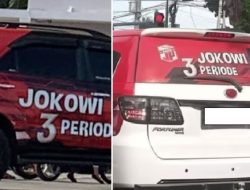 Viral Toyota Fortuner Gunakan Stiker Bertuliskan Jokowi 3 Periode Jadi Sorotan, Publik Geleng-geleng Kepala