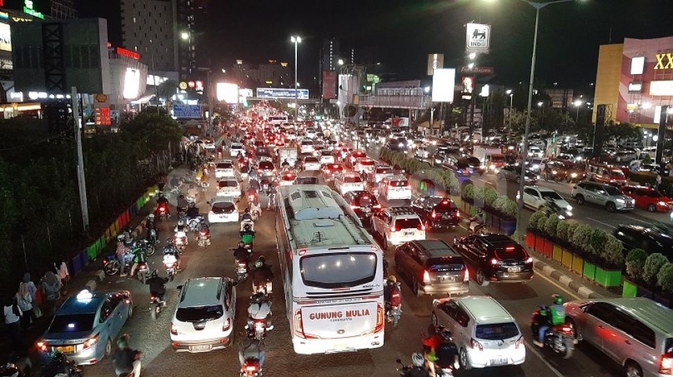 Pospam Bekasi Menyatakan Arus Kendaraan ke Jakarta Sudah Normal
