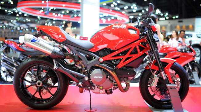 Sepeda motor Ducati 1199 Panigale (Shutterstock).