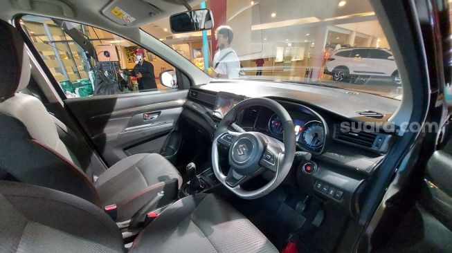 Interior All-New Suzuki Ertiga Hybrid [Mudikgratis.co.id/Manuel Jeghesta Nainggolan].