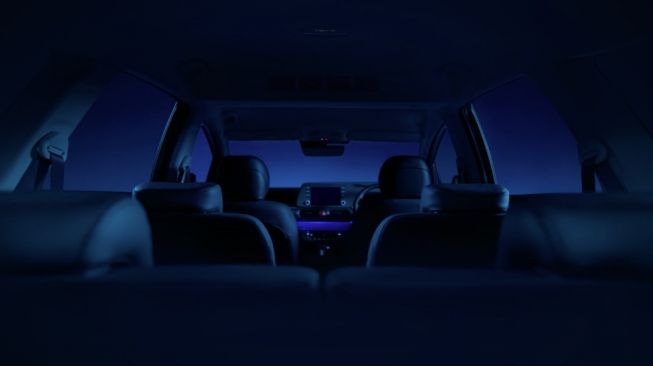 Interior Hyundai Stargazer, mobil LMPV yang akan segera diluncurkan di Indonesia. [Dok HMID]