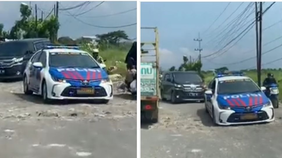 Viral Iring-iringan Mobil Pejabat Kena Sindir Sopir Truk saat Melintas di Jalan, Ini Sebabnya